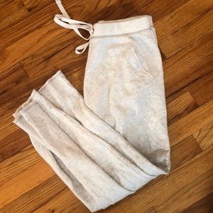 Victoria’s Secret PINK light gray sweats